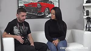 is this exquisite brunette ready for a hardcore shag?