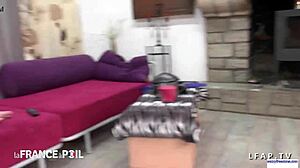 Two Petite French Girls Share One Cock In FFM Threesome