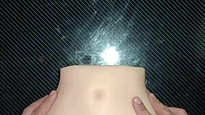 debut de candy en posicion de misionero con creampie y slap