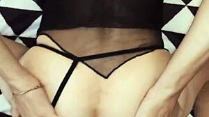 Husband says, Train my wife in anal with friends?