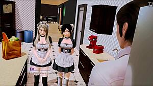 harem hotel game adventure