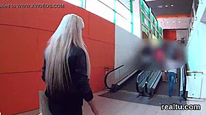 Ravishing Czech Teen Undresses in Shop and Gets Plowed Hard!