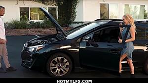 Blonde Milf Fucked To Orgasm