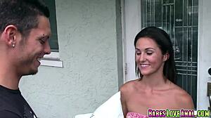 Renee roulette bends over for anal fucking