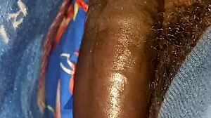 Intense emotions surge as wife gives deep throat blowjob to old lover in quick interracial encounter