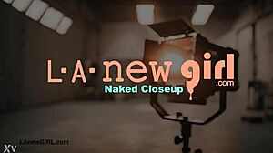 Cute Teen 18+ Brunette Reveals Sexy Body on Sofa POV