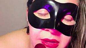 mexican stepmother in usa feels unfaithful as latina, masturbating and recording for stepson's friends on sheer xred