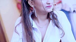 Wow, 18-year-old Indian amateur nails college teacher sex! Stepbrother joins for deepthroat and muff diving action.