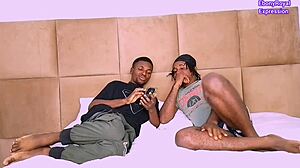 Threesome Guys Cum on My Ass