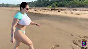 Hot Latina With Big Natural Tits Sucks And Fucks Amateur Couple