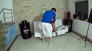 Brunette Suffocates With Ass