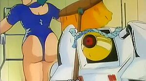 Can-can battle in a Hentai with Hungarian subtitles
