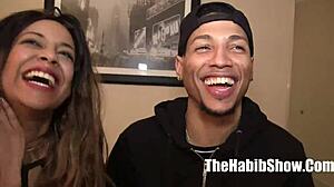 Petite Portia takes a rough pounding from Ron Jermey in ghetto style.