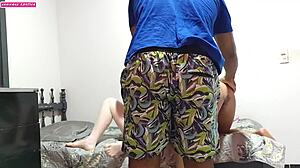 Intense outdoor orgy with milf friend fulfilling boy's interracial fantasies