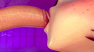 Hu Tao Sucking Cock with Intense Passion