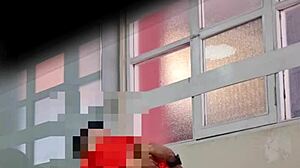 Hidden camera catches Latina secretary bent over in director's office at Universidad Catolica de Colombia for doggystyle