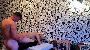 sexy blonde stepsister gets naked and wet with stepbrother