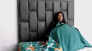 she got caught masturbating and now they're giving her a hard fuck