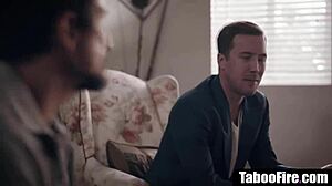 Teen stepdaughter double penetrated by stepfather and teacher in rough session