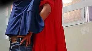 Hidden camera catches Latina secretary bent over in director's office at Universidad Catolica de Colombia for doggystyle