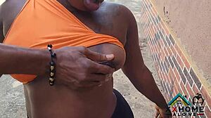 Naughtiest Slutty Queen Feels Intense Pleasure from Rough Doggy and Cum on Face