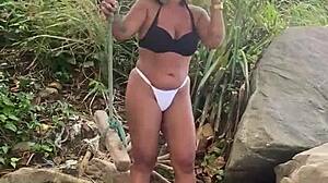 Hairy Babes Fucking On The Beach – Lesbian Group Fun