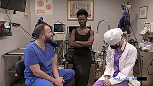 Dr Tampa, check out my neighbor Rina Arem's first gyno exam