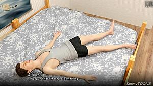 he fucked her in the shower, cumming inside