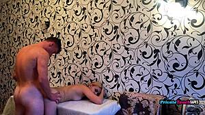 sexy blonde stepsister gets naked and wet with stepbrother