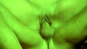 Blonde Geisha Satisfies Master's Sexual Needs in Night Club