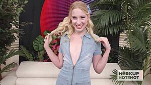 blonde kallie taylor enjoys sucking big cock