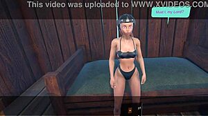 Let's play with Myia's shaved pussy in desperate alien fingering vr