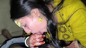 Hairy pussy gets a wild ride on bed with intense action