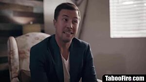 Teen stepdaughter double penetrated by stepfather and teacher in rough session