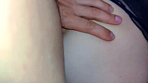 in this homemade video, the milf amateur rides in cowgirl and gets her ass fucked in stockings