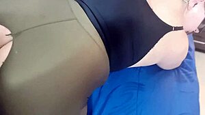 Mexican slut wife bangs boss for cash in wild homemade group.