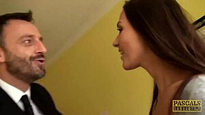 UK sub Mea Melone says, 'Fuck my ass roughly.'