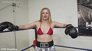 High Stakes Pornstar Boxing Match Where Loser Gets Dildo Fucked By Winner.