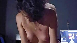 Wife getting railed from the back with monster cock in homemade scene?