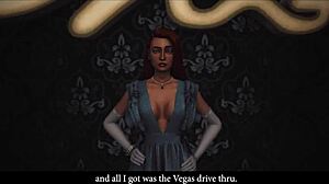 Shemale Fucks Stepdaughter's Fiance in Sims 4 Wedding Chaos