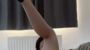 Step Daughter Masturbates While Step Dad Is Next Door