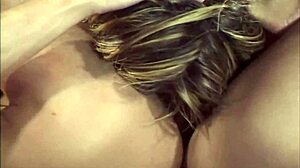 I took double anal in this horny gangbang and moaned so loud