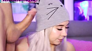 Blonde bombshell Valentina craving daily orgy with cum all over