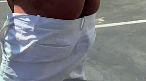 Debauched Alexey Panin, Sugarnadya, and Busty Girlfriend Flash on San Diego Nudist Beach