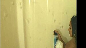 Island Hottie From Trinidad Showers With Foxy Roxy