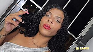 smoking and banging, banging and smoking, ob slave nat full on red!