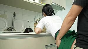 Myanmar Teacher Rushes Rough Sex Before School