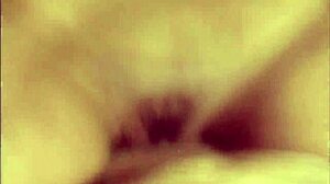 Blonde stripper in lingerie sucks and masturbates.