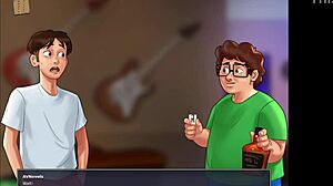 Summertime Saga 96 With Big Tits And Ass In Erotic Game