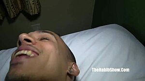 Sexy Arabian Freak Monet's Intense Fuck by Muscular Latin Bodybuilder